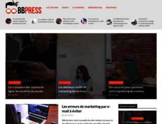 bbpress.fr screenshot