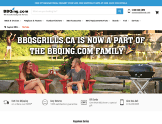 bbqsandgrills.ca screenshot