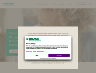 bbraun.com screenshot