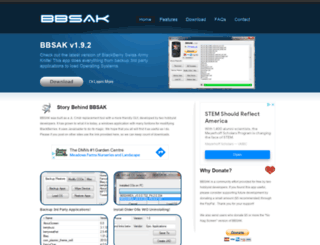 bbsak.org screenshot
