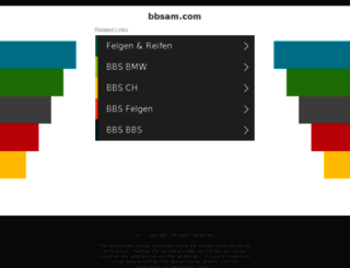bbsam.com screenshot