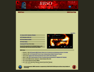 bbso.njit.edu screenshot