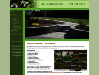 bc-landscaping.com screenshot