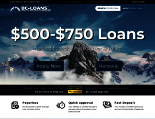 bc-loans.com screenshot