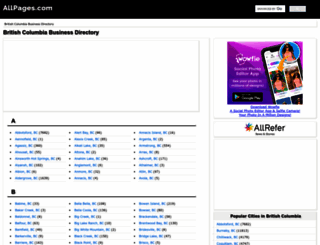 bc.allpages.com screenshot