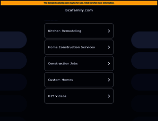 bcafamily.com screenshot