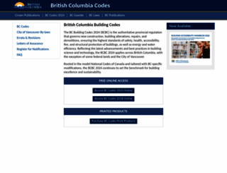 bccodes.ca screenshot