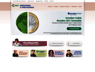 bccrisparmioeprevidenza.it screenshot