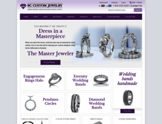 bccustomjewelry.com screenshot