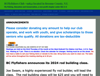 bcflyfishers.org screenshot