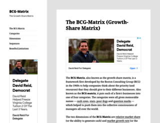 bcg-matrix.com screenshot