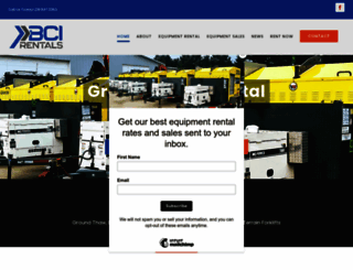 bci-concrete.com screenshot