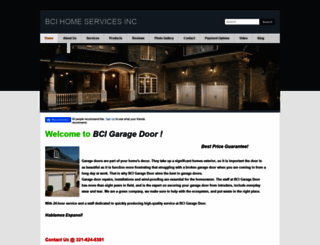 bcigaragedoor.com screenshot