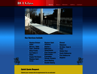 bciglass.com.au screenshot