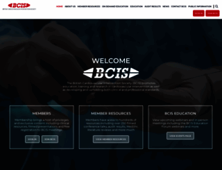 bcis.org.uk screenshot