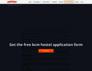 bcm-hostel-full-form.pdffiller.com screenshot