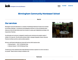 bcmpreschool.com screenshot