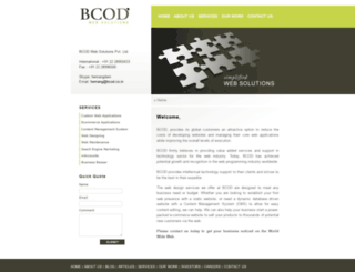 bcod.co.in screenshot