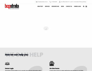 bcpstrata.com.au screenshot