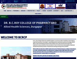 bcrcp.ac.in screenshot