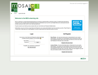 bcsmosaic.com screenshot
