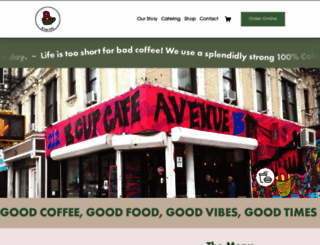 bcupcafe.com screenshot
