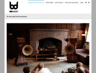 bd-audio.co.uk screenshot