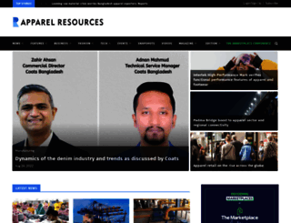 bd.apparelresources.com screenshot