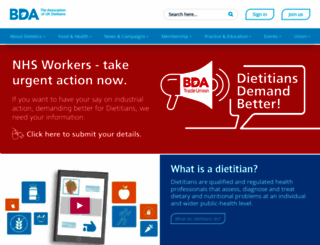 bda.uk.com screenshot