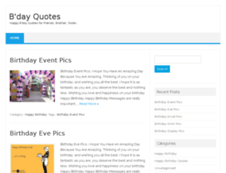 bday-quotes.com screenshot