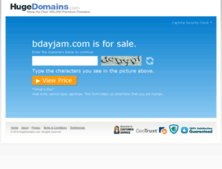 bdayjam.com screenshot