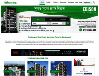 bdhousing.com screenshot