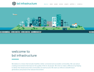 bdinfrastructure.com screenshot