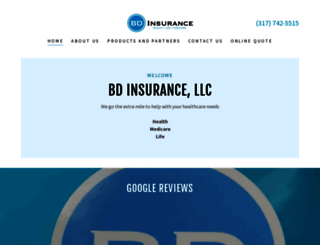 bdinsurance.com screenshot