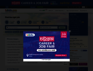 bdjobs.com screenshot