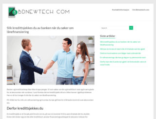 bdnewtech.com screenshot