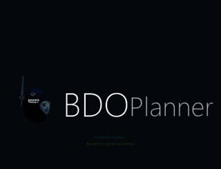 bdoplanner.com screenshot
