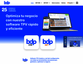 Access bdpcenter.com. Inicio - BDP Software