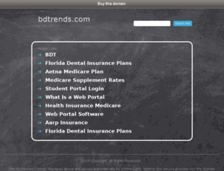 bdtrends.com screenshot