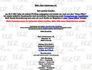 bdz.de screenshot