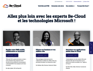 be-cloud.fr screenshot