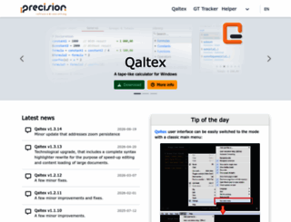 be-precision.com screenshot