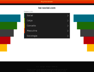 be-social.com screenshot