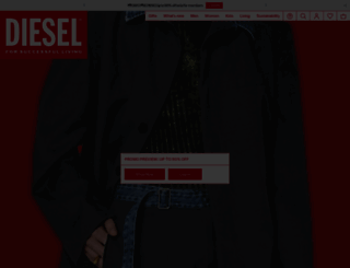 be.diesel.com screenshot