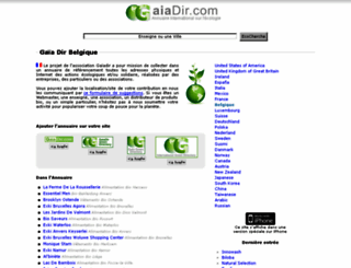 be.gaiadir.com screenshot