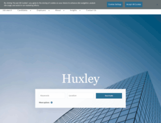 be.huxley.com screenshot