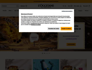 be.loccitane.com screenshot