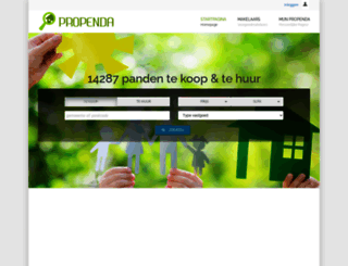 be.propenda.com screenshot