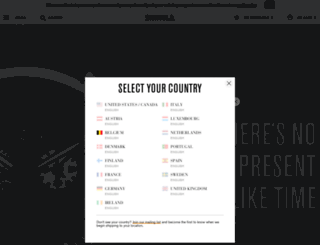 be.shinola.com screenshot