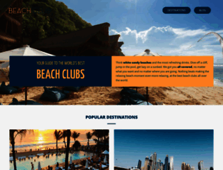 beach-clubs.com screenshot